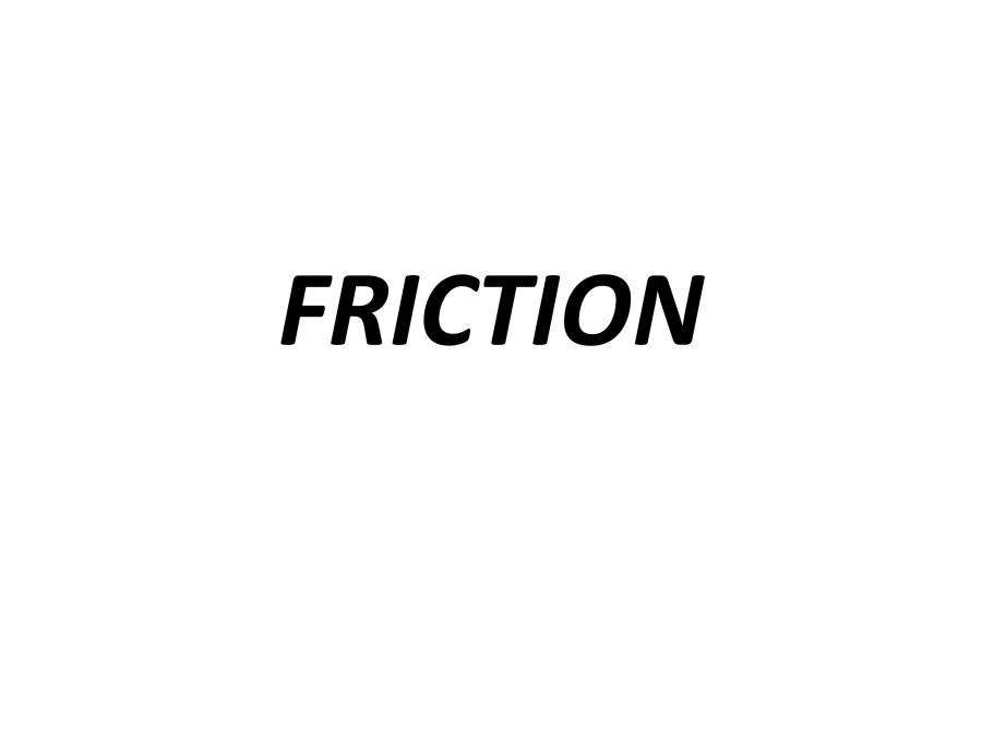 Friction - PowerPoint Slides - LearnPick India