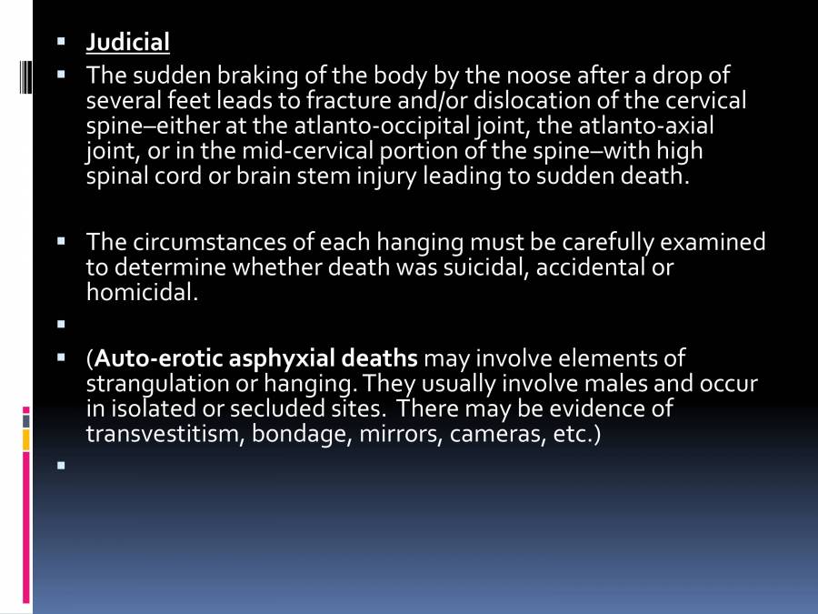 Asphyxial Death - PowerPoint Slides - LearnPick India